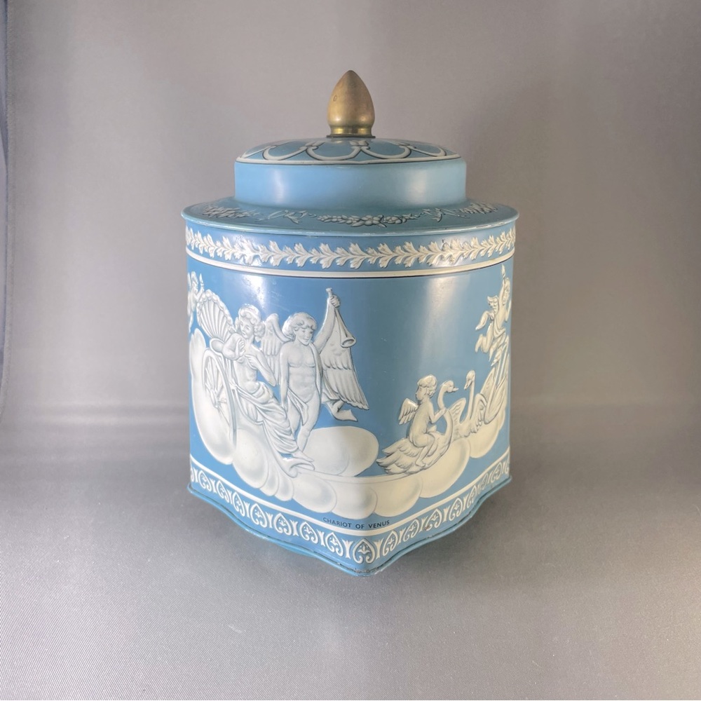 Vintage Tin Canister Riley’s Toffee Made in England